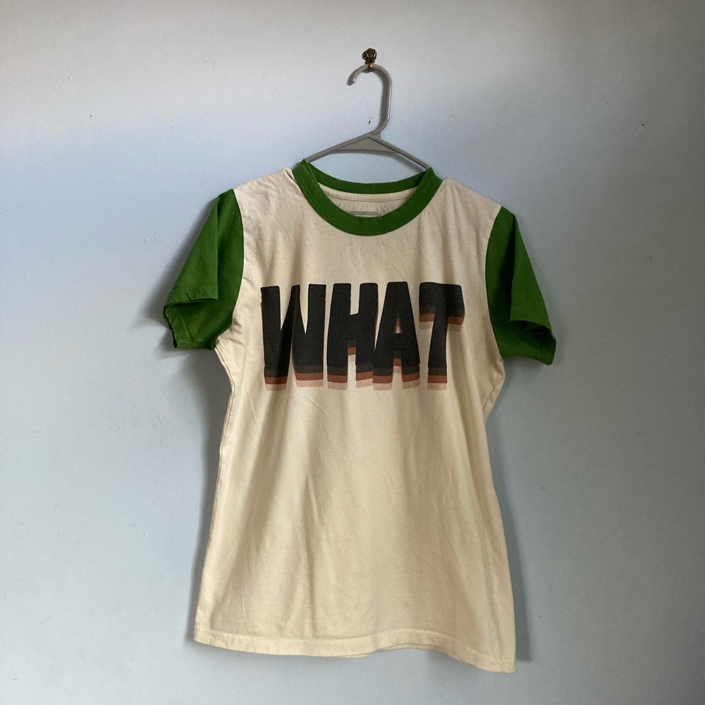 Rare Big Bud Press “WHAT” T-shirt